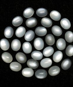 8x10mm white moonstone oval