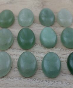 8x10mm green aventurine oval