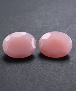 8x10mm pink opal oval cut