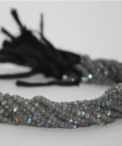 labradorite faceted beads