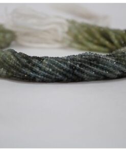 moss aquamarine faceted beads