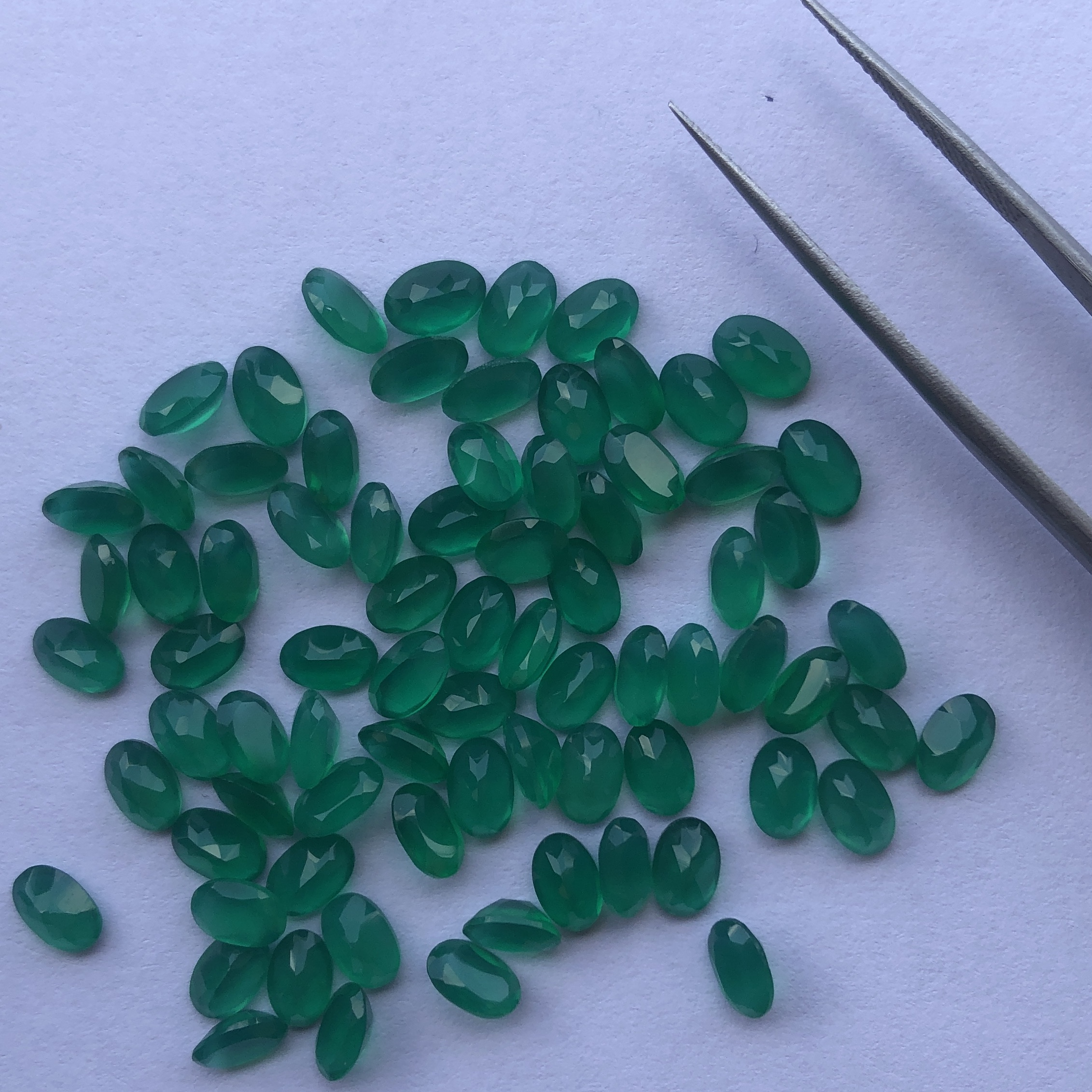 green onyx gemstone