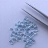 7x5mm Natural Sky Blue Topaz Oval Cut Gemstone