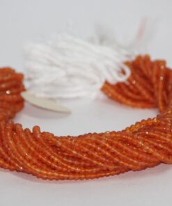 carnelian faceted beads