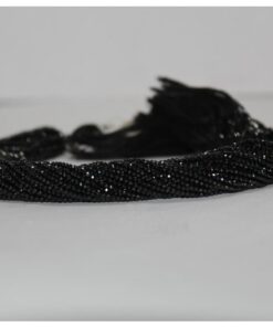 2mm black spinel beads