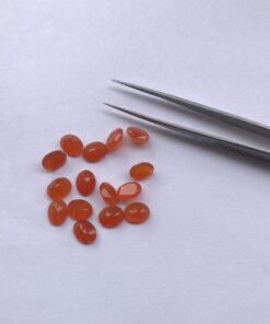 7x9mm carnelian oval cut