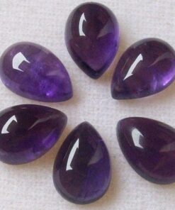 10x12mm african amethyst pear