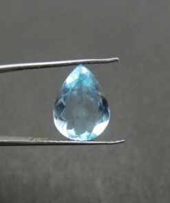 10x12mm sky blue topaz pear cut