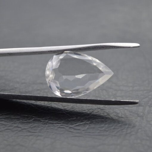 10x14mm crystal quartz pear cut