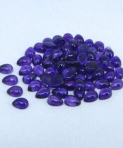 4x3mm african amethyst pear