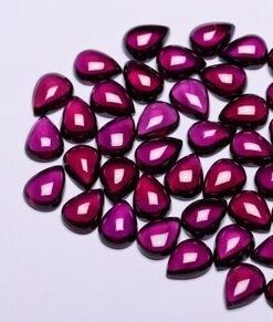 4x3mm rhodolite garnet pear