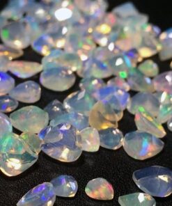 5mm ethiopian opal heart cut
