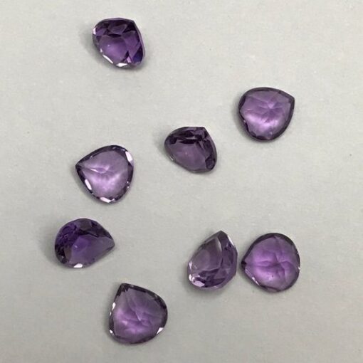 6mm amethyst heart cut