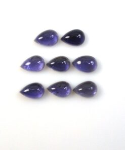 6x8mm iolite pear