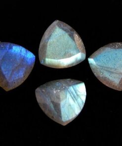 7mm labradorite trillion cut