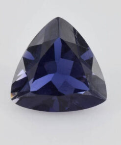 7mm iolite trillion cut