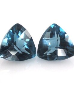 7mm london blue topaz trillion cut