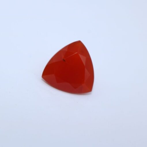 8mm carnelian trillion cut