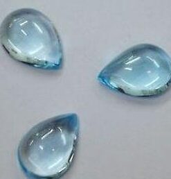 8x10mm sky blue topaz pear