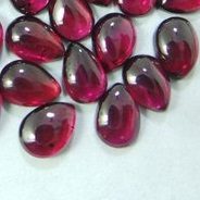 8x10mm rhodolite garnet pear