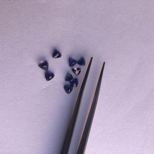 5mm iolite trillion cut