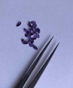 6x4mm african amethyst pear cut