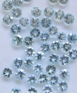 5mm aquamarine round cut