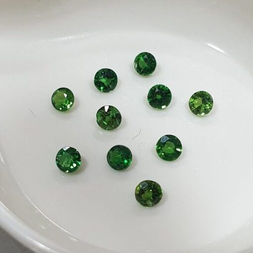 5mm green tourmaline round cut