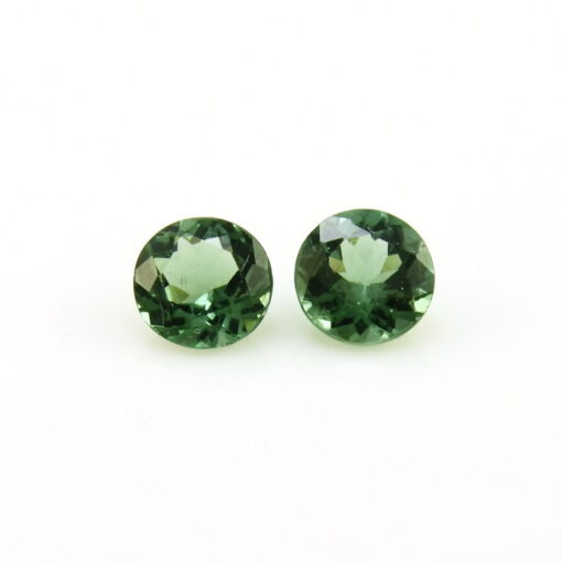 6mm green apatite round cut