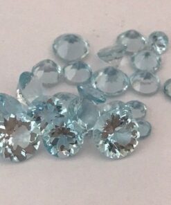 6mm aquamarine round cut