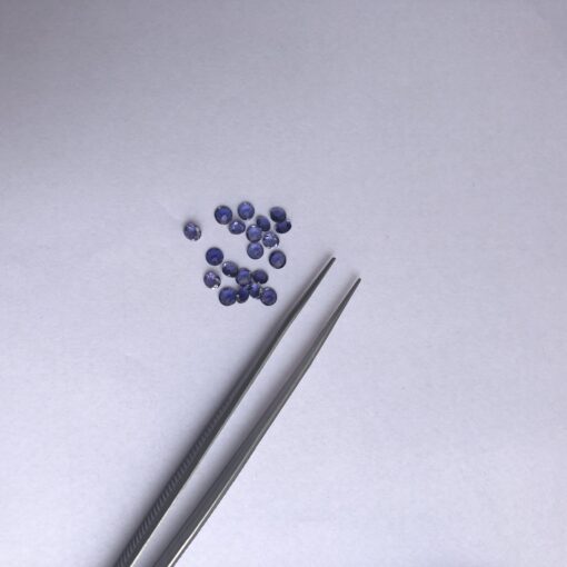 1.5mm iolite round cut