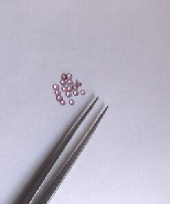 1.5mm pink tourmaline round cut