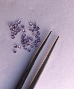 3mm amethyst square cut