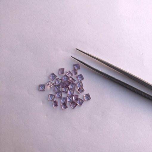 2mm amethyst square cut