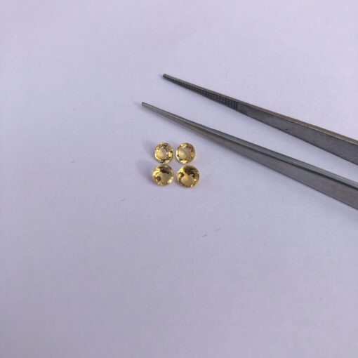 2.75mm citrine round cut