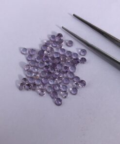 2.75mm amethyst round cut