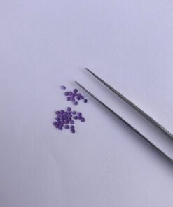 1.5mm african amethyst round cut