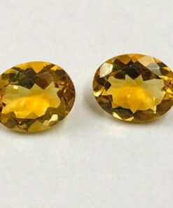 12x10mm citrine oval cut