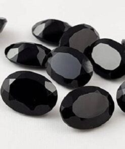 12x10mm black onyx oval cut