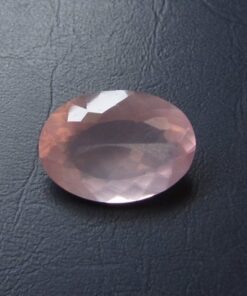 14x10mm Natural Rose Quartz Faceted Oval Cut Gemstone