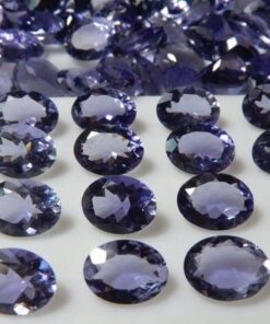 3x4mm Natural Iolite Faceted Oval Cut Gemstone