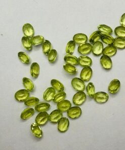 10x8mm peridot oval cut