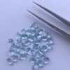 5x7mm Natural Sky Blue Topaz Oval Cut Gemstone