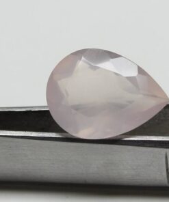 9x7mm Natural Rose Quartz Faceted Pear Cut Gemstone