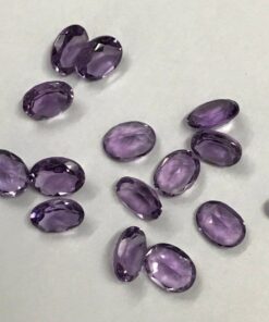 9x7mm amethyst oval cut