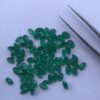 8x6mm Natural Green Onyx Oval Cut Gemstone