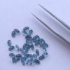 5x7mm Natural London Blue Topaz Oval Cut Gemstone