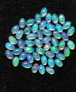 14x10mm Natural Ethiopian Opal Smooth Oval Cabochon