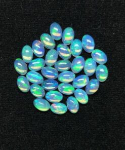 4x6mm Natural Ethiopian Opal Smooth Oval Cabochon