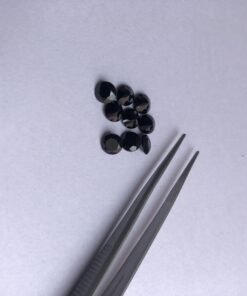 2.75mm Natural Black Spinel Faceted Round Gemstone